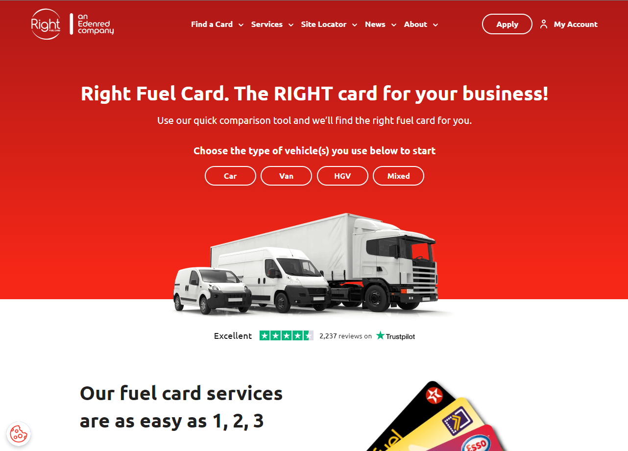 Right Fuel Card